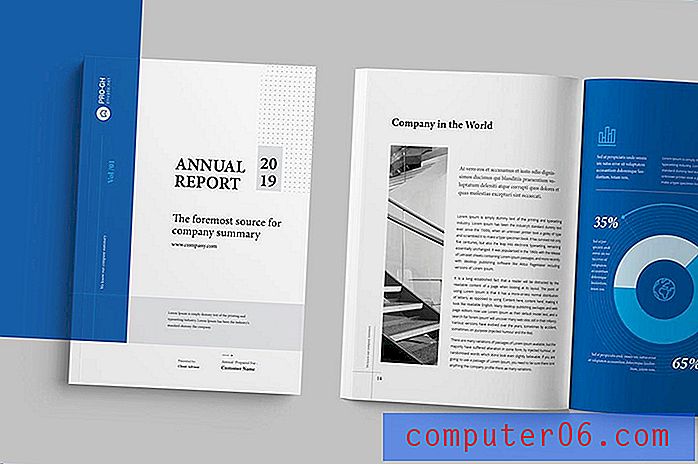 30+ шаблона за годишен отчет (Word & InDesign) 2020 г.