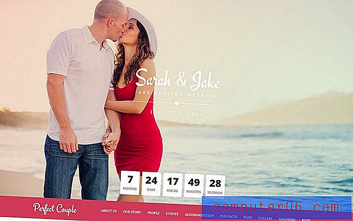 15+ nejlepší svatební HTML šablony