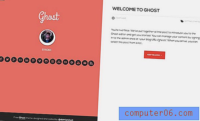 Безплатни и премиум Ghost теми и шаблони