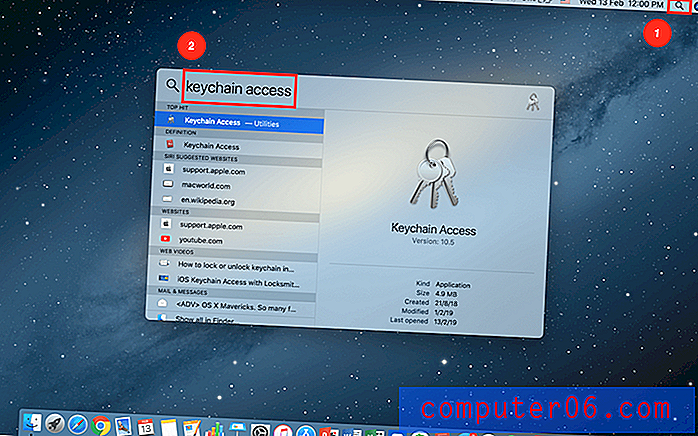 So finden Sie ein gespeichertes WLAN-Passwort auf dem Mac