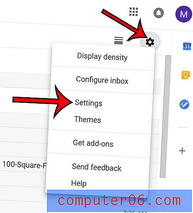 Kuidas Gmailis funktsiooni Nudges välja lülitada