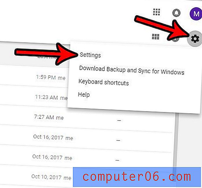 So aktivieren Sie die Konvertierung für hochgeladene Google Text & Tabellen-Dateien