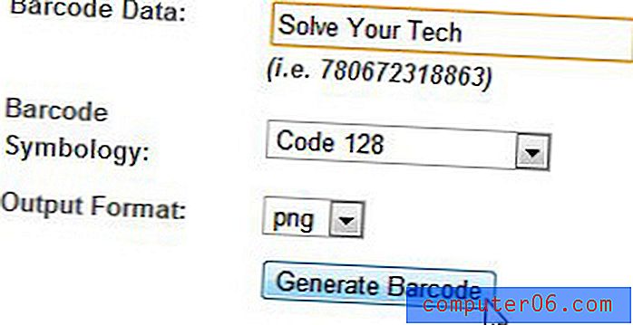 Barcode-Bilder kostenlos online erstellt