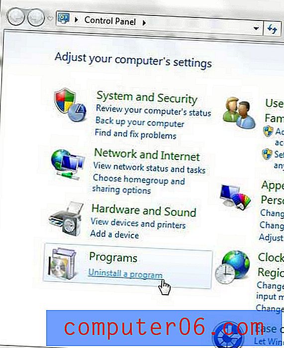 Lisaseadme desinstallimine Internet Explorer 9-s