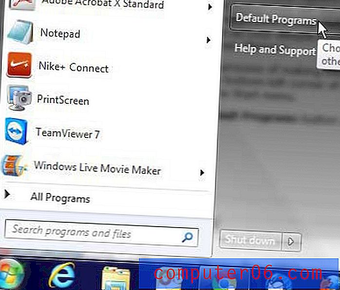 Cómo hacer que Internet Explorer sea el navegador predeterminado en Windows 7