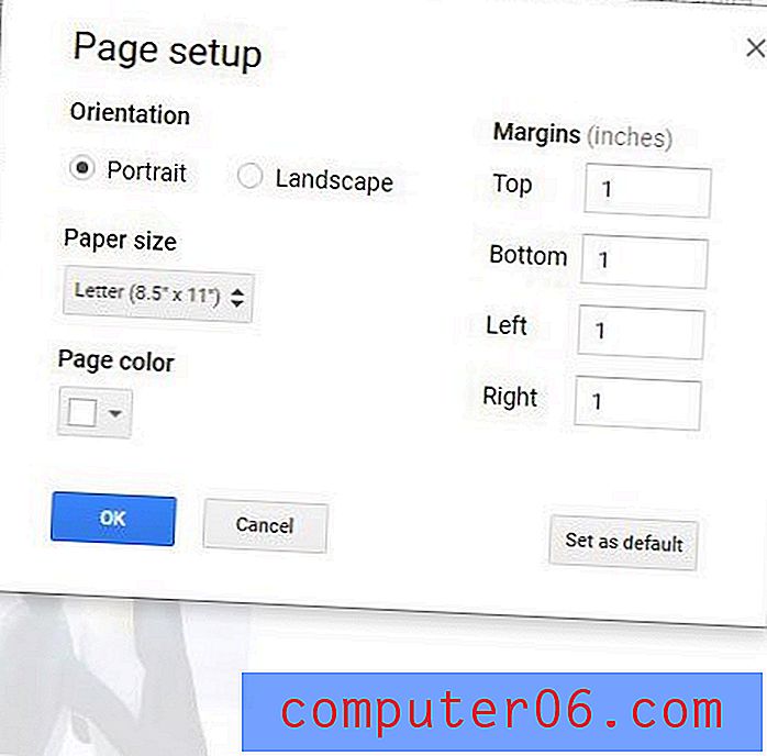 Come modificare i margini in Google Documenti