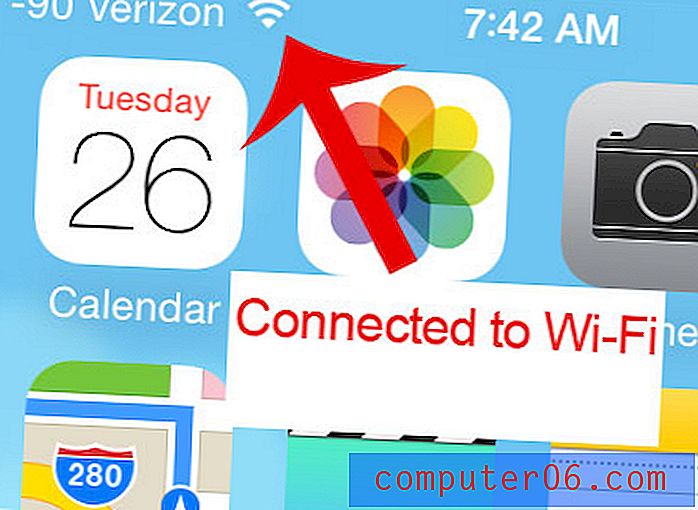 Je můj iPhone 5 připojen k Wi-Fi nebo mobilnímu telefonu?