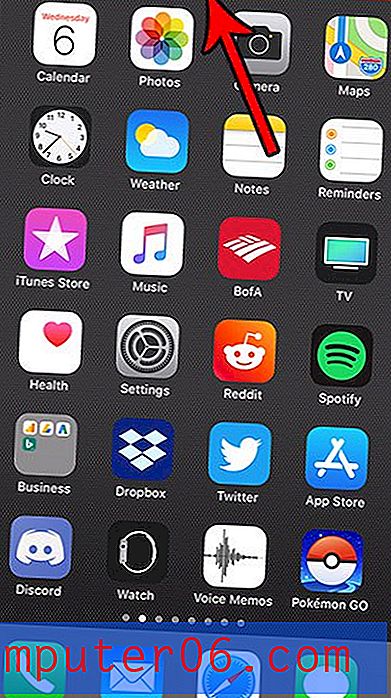 Mis on punane riba minu iPhone'i ekraani ülaservas?