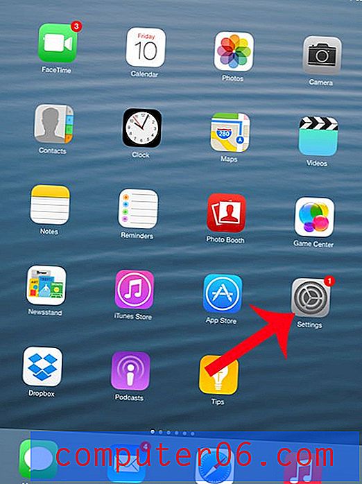 Как да покажете лентата с любими в Safari на iPad 2