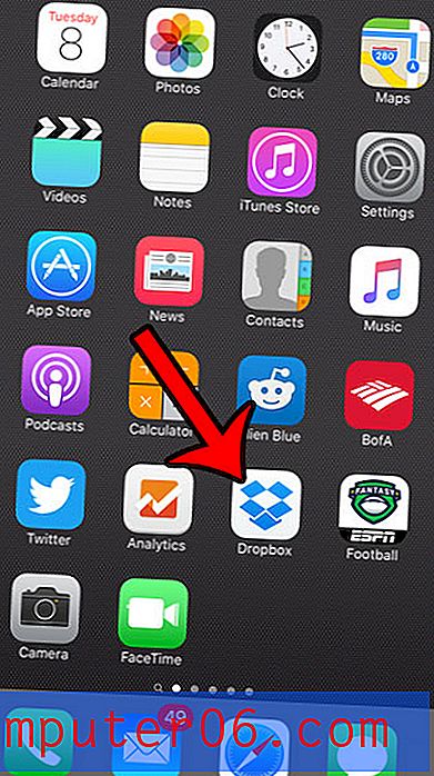 Comment arrêter l'application iPhone Dropbox de télécharger automatiquement des photos