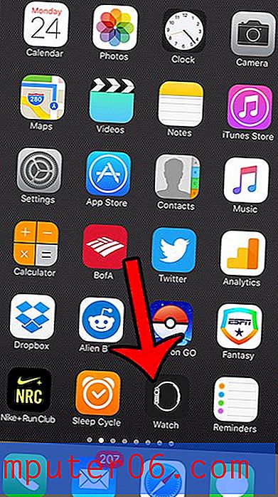 Hvordan skjule den røde prikken øverst på Apple Watch-skjermen