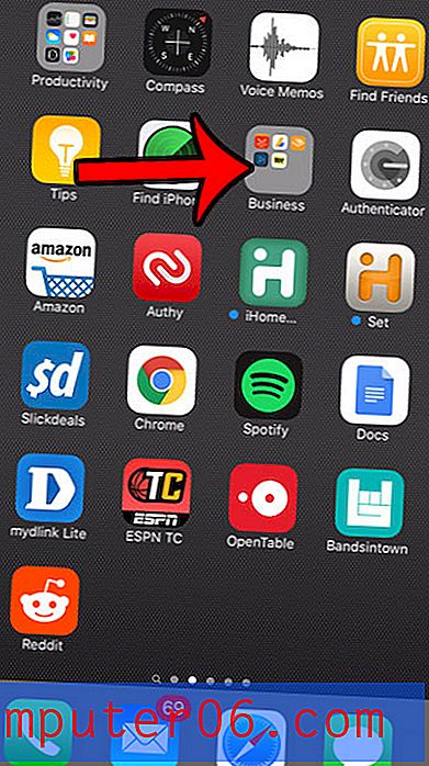 Как да преместите приложение от папка към началния екран в iOS 9