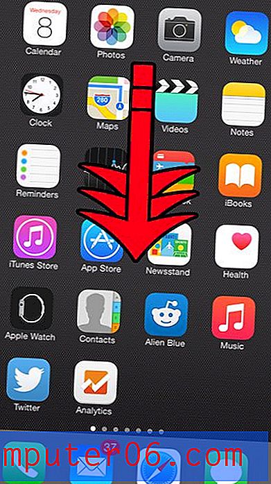 Seadete avamine iPhone'is, kui te ikooni ei leia