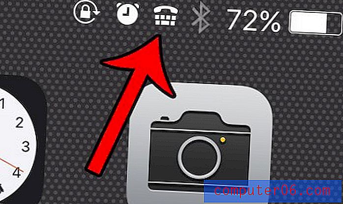 TTY auf dem iPhone - So entfernen Sie das Telefonsymbol oben auf dem iPhone 6-Bildschirm