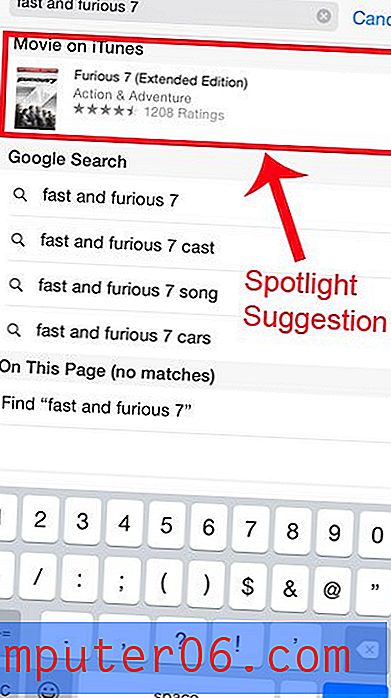Jak zakázat Spotlight návrhy v Safari na iPhone