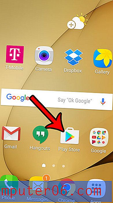 Как да спрете автоматично добавяне на нови приложения към началния екран на Galaxy On5