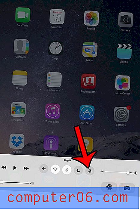 Warum kann ich die iPad-Bildschirmdrehung nicht über das Control Center sperren?