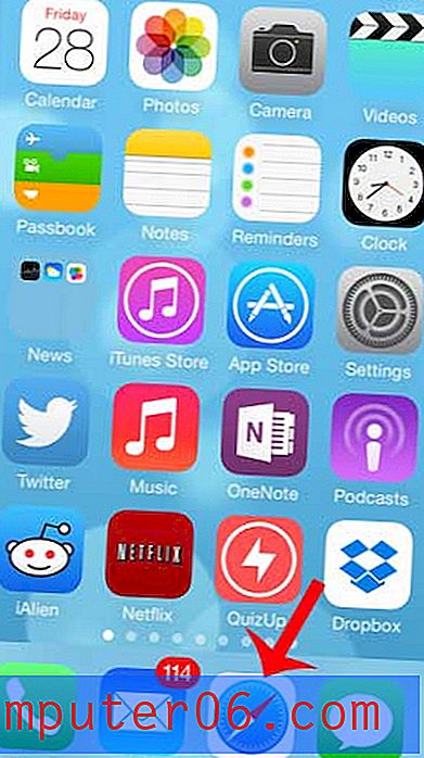 Cómo encontrar su historial de Internet en iOS 7 en un iPhone 5