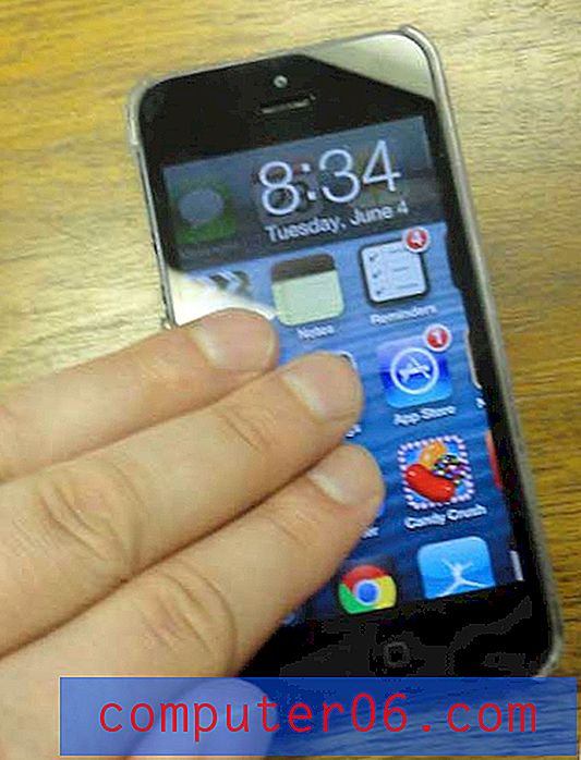 So entsperren Sie einen gezoomten iPhone 5-Bildschirm