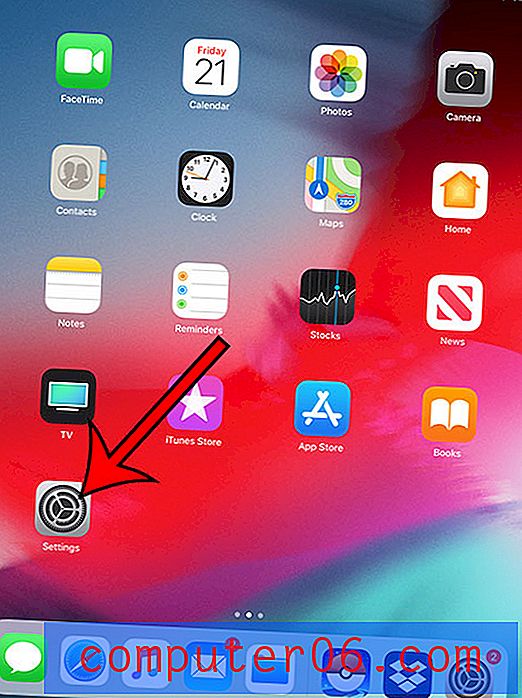Как да покажете последните и предложени приложения в iPad Dock