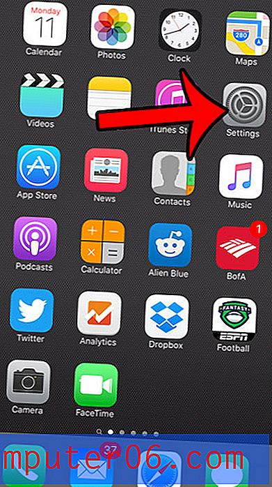 Hvordan finne din iPhone's IMEI-nummer i iOS 9