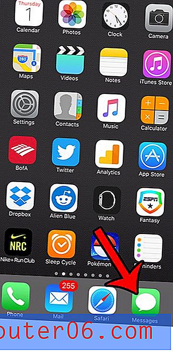 Gify pro textové zprávy na iPhone 7