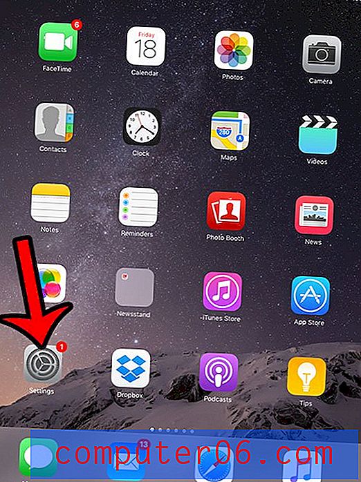 Cómo buscar una actualización de iOS en un iPad