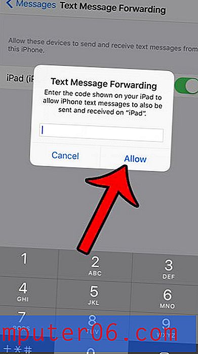 Come attivare l'inoltro dei messaggi di testo su un iPhone 7