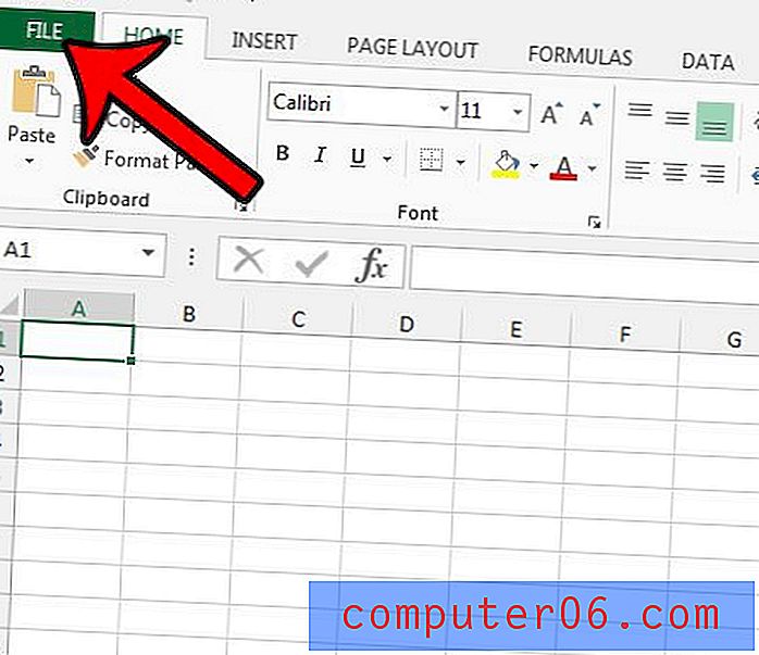 Excel 2013에서 특정 통합 문서에 대해 자동 복구를 비활성화하는 방법