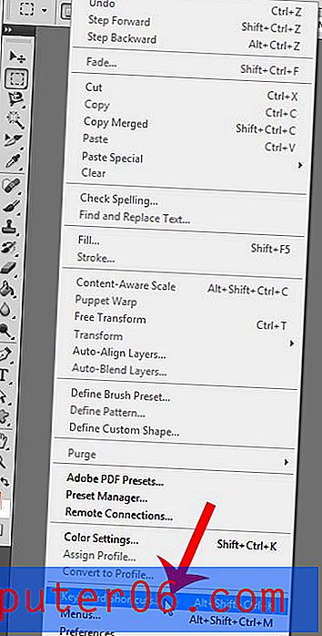 Cómo crear un atajo de teclado para rotar imágenes en Photoshop CS5