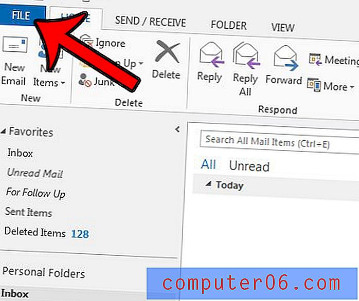 Jak klepnout na hypertextový odkaz Outlook 2013 bez přidržení Ctrl
