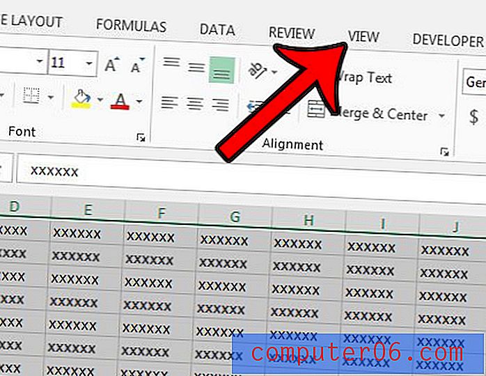 Come eseguire lo zoom in Excel 2013