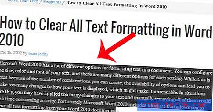 Как да поставите в Word 2010 без форматиране