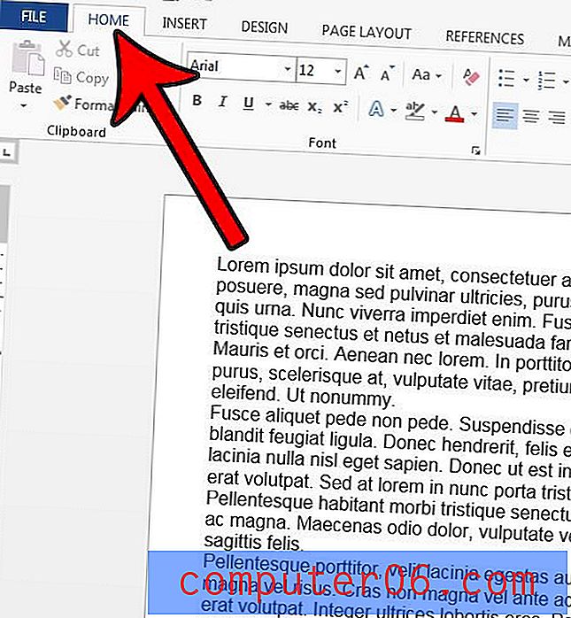 Hvordan gjøre perioder større i Microsoft Word
