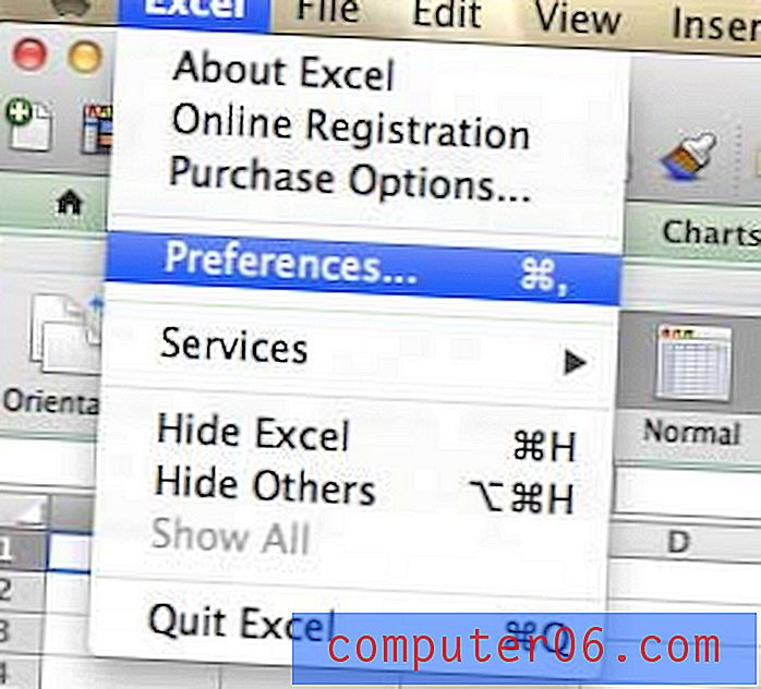 Modifica il formato file predefinito in Excel 2011 per Mac