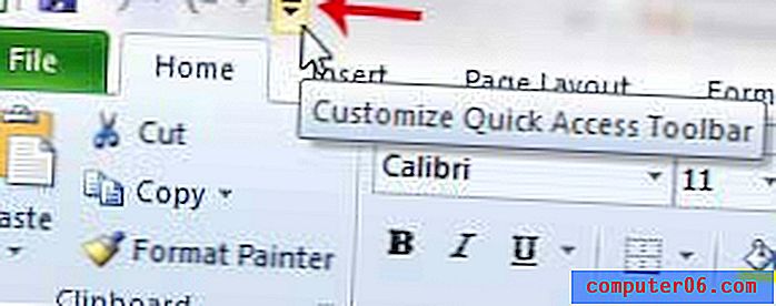 Fügen Sie der Quick Toolbar in Excel 2010 ein Druckvorschau-Symbol hinzu