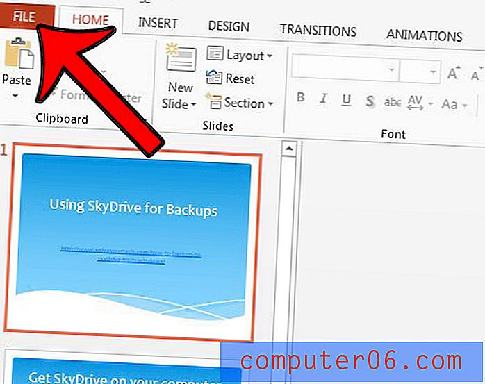 Comment enregistrer un diaporama au format PDF dans Powerpoint 2013