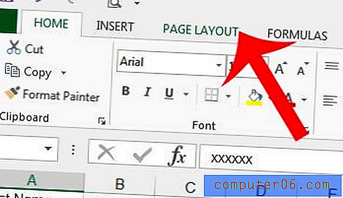 Как да отпечатате първата колона на всяка страница в Excel 2013
