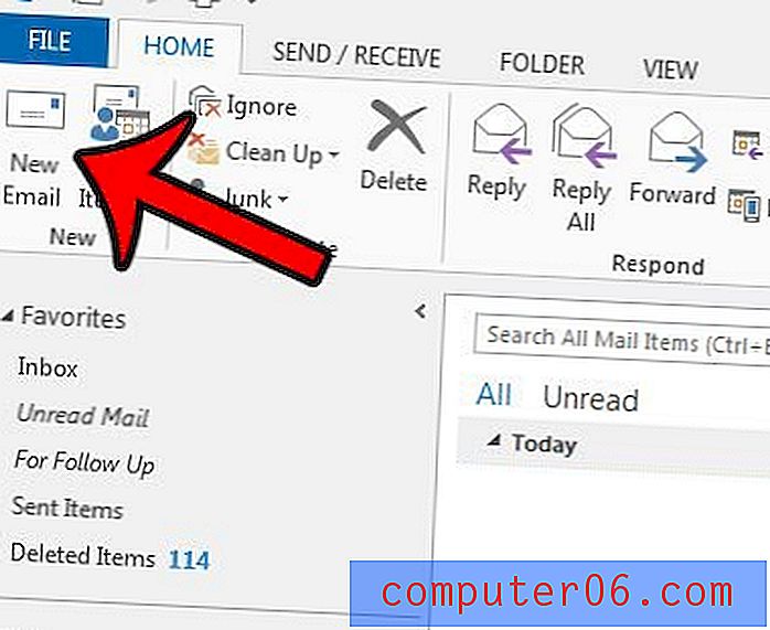 Как да добавите снимка към подпис в Outlook 2013