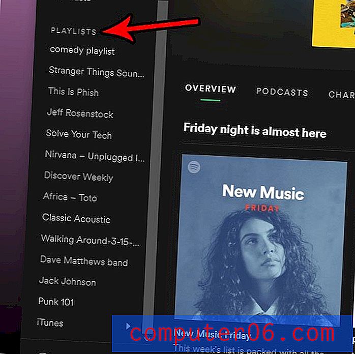 Jak ručně změnit pořadí playlistů v aplikaci Spotify Desktop