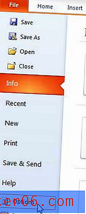 Slik stavekontroller store bokstaver i Powerpoint 2010