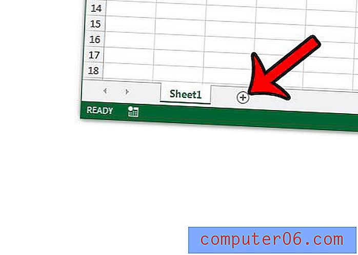 Как да създадете нов работен лист в Excel 2013