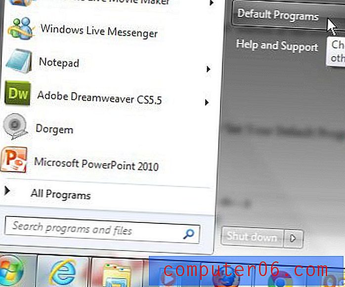 Comment changer votre navigateur Web par défaut dans Windows 7