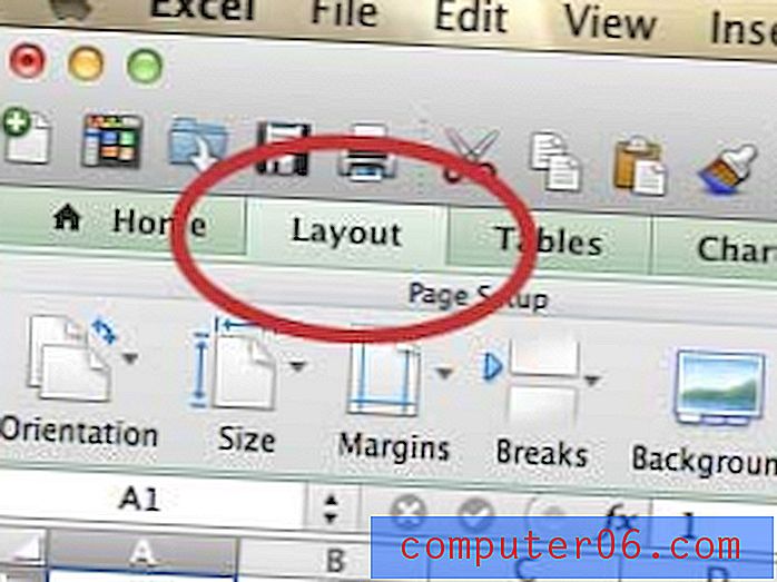 Как да отпечатвате решетки в Excel 2011
