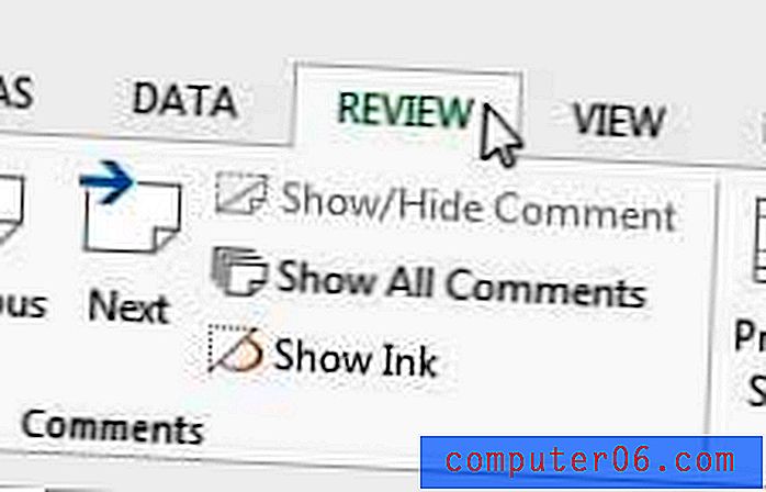 Как да отпечатвате коментари в Excel 2013