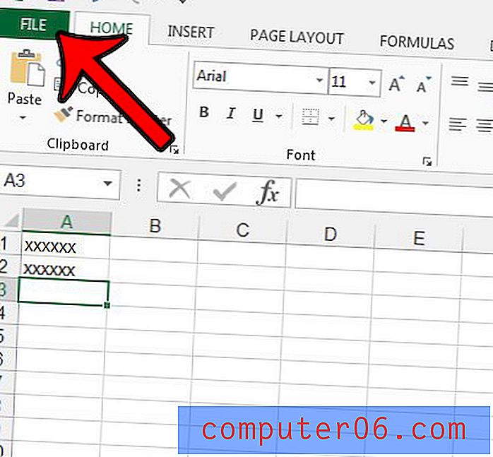 Come disabilitare il completamento automatico per i valori di cella in Excel 2013