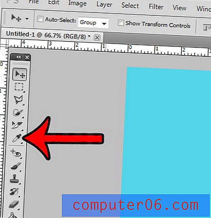 Jak zkopírovat barvu jako HTML ve Photoshopu CS5