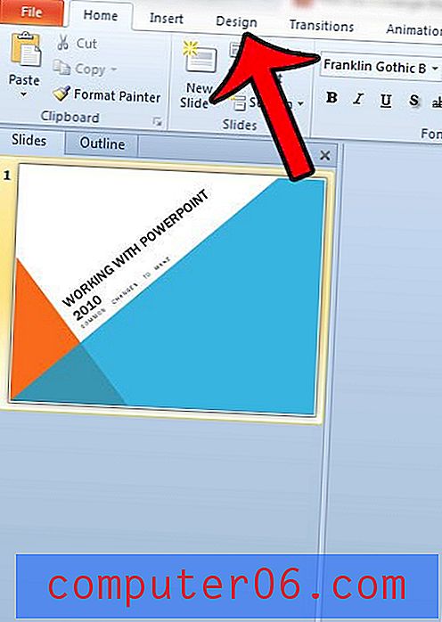 Comment modifier la taille de la page dans Powerpoint 2010