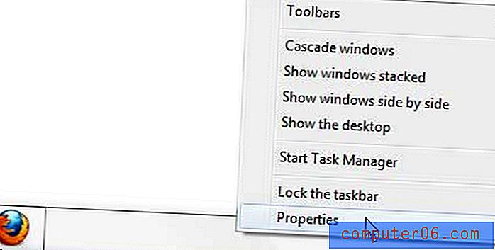 Jak skrýt hlavní panel v systému Windows 7