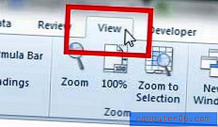 Come visualizzare il righello in Excel 2010